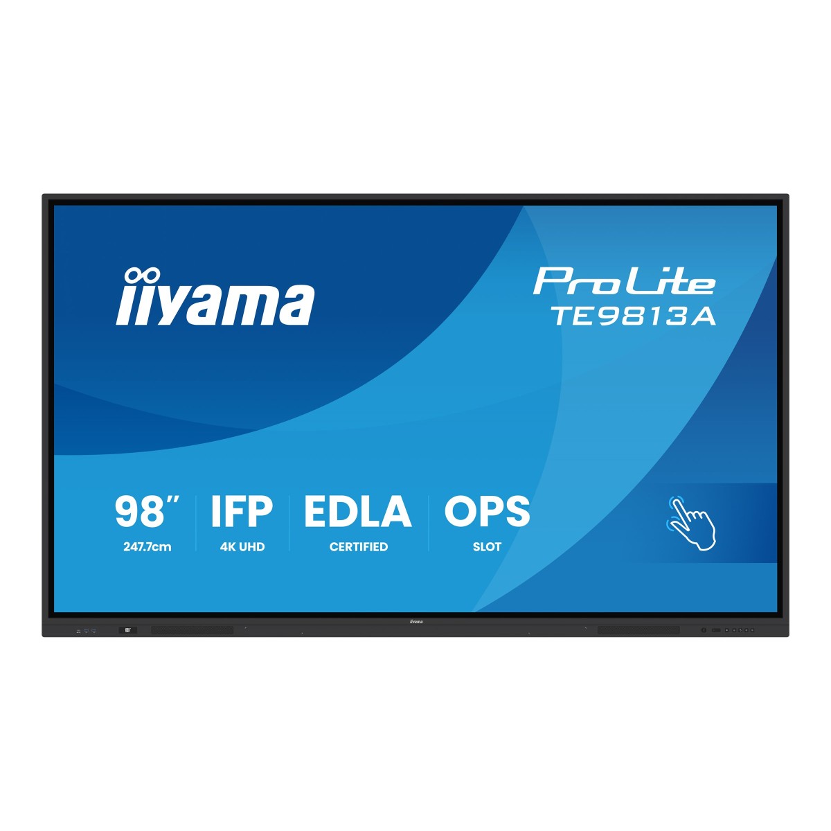 Iiyama ProLite TE9813A-B2AG 247,7 cm (98 Zoll) 4K interaktives Display