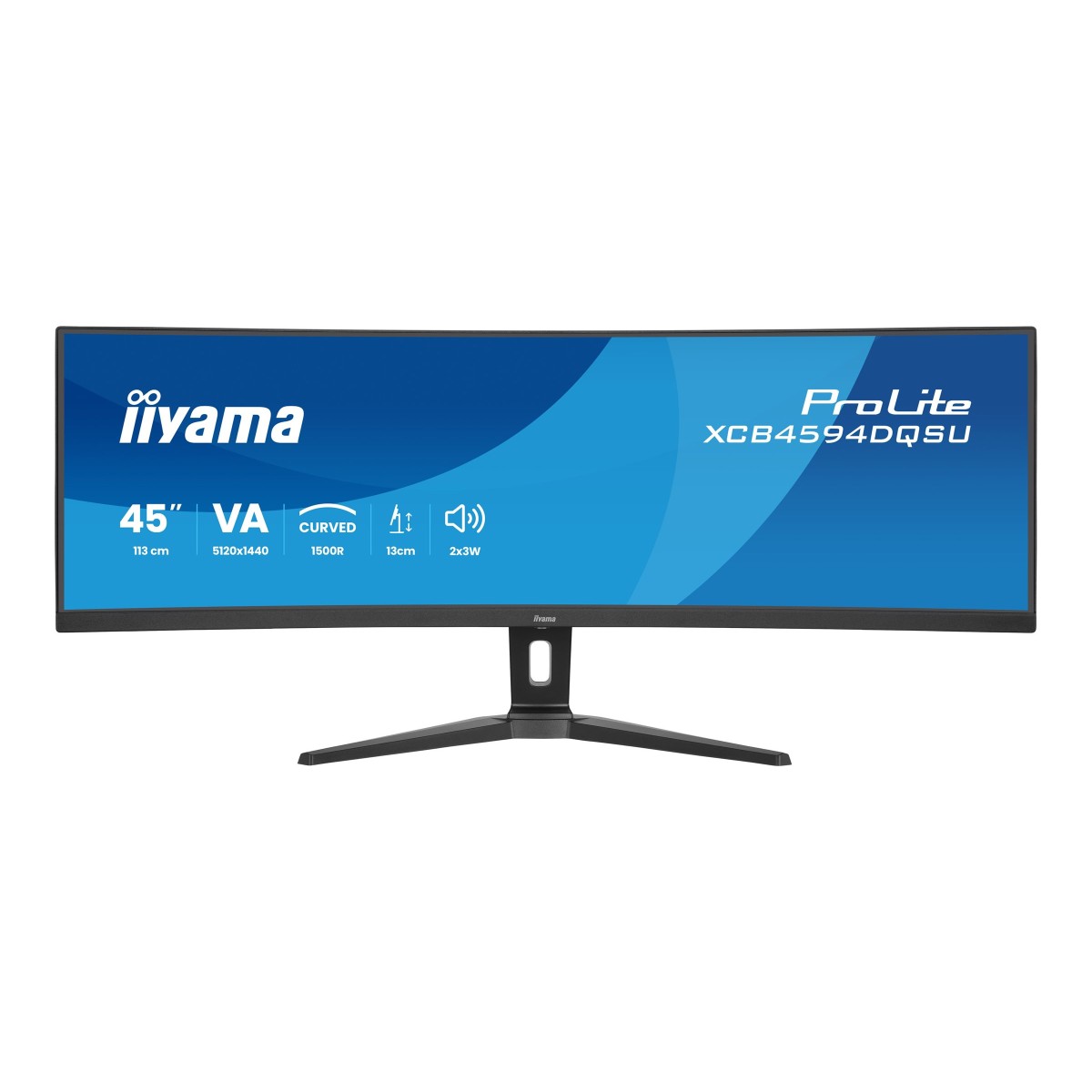 Iiyama ProLite XCB4594DQSU-B1 113 cm (44,5 Zoll) Curved-LED-Monitor