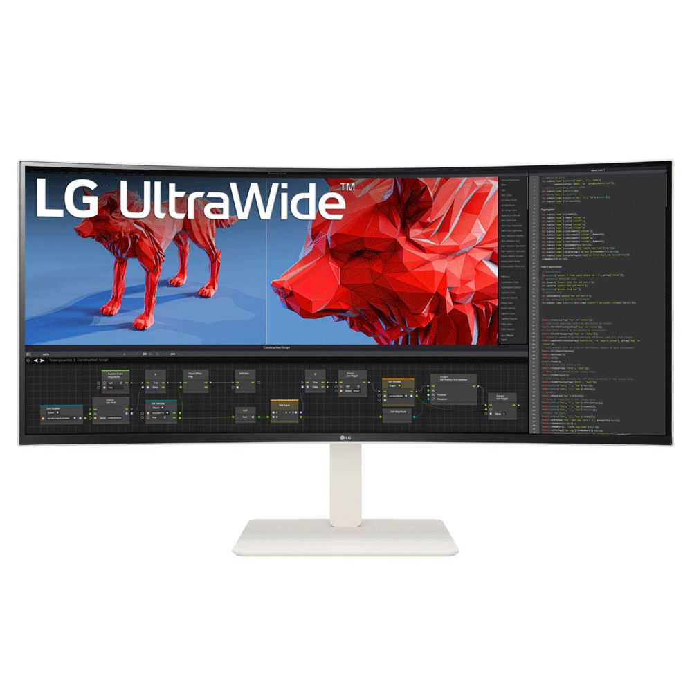 LG UltraWide 38WR85QC-W 96.5 cm (38 Zoll) Curved-LED-Monitor (2. Wahl)