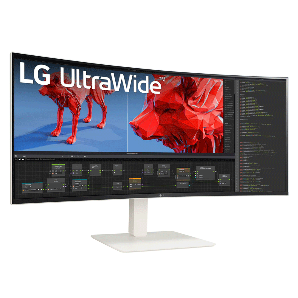 LG UltraWide 38WR85QC-W 96.5 cm (38 Zoll) Curved-LED-Monitor (2. Wahl)