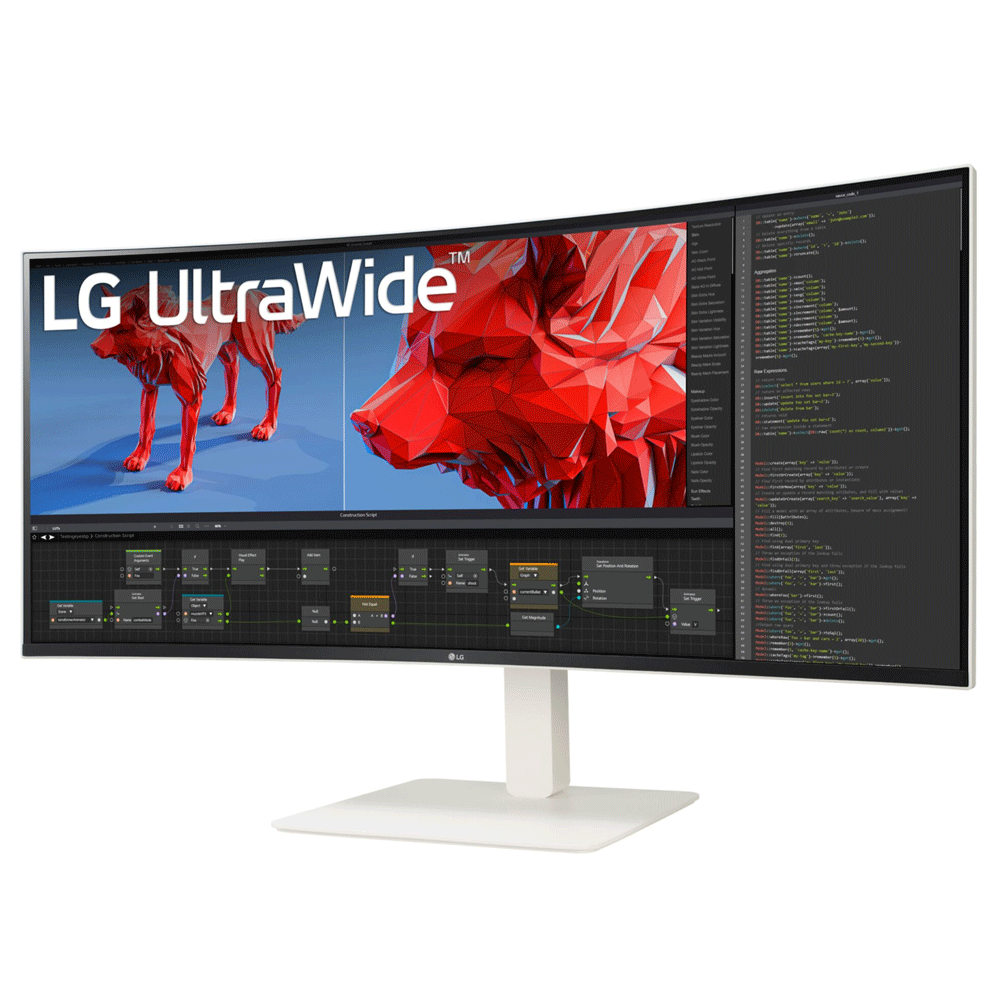 LG UltraWide 38WR85QC-W 96.5 cm (38 Zoll) Curved-LED-Monitor