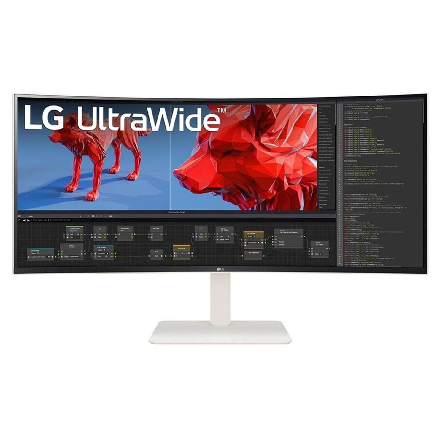 LG UltraWide 38BR85QC-W 95,29 cm (37,5 Zoll) Curved-LED-Monitor
