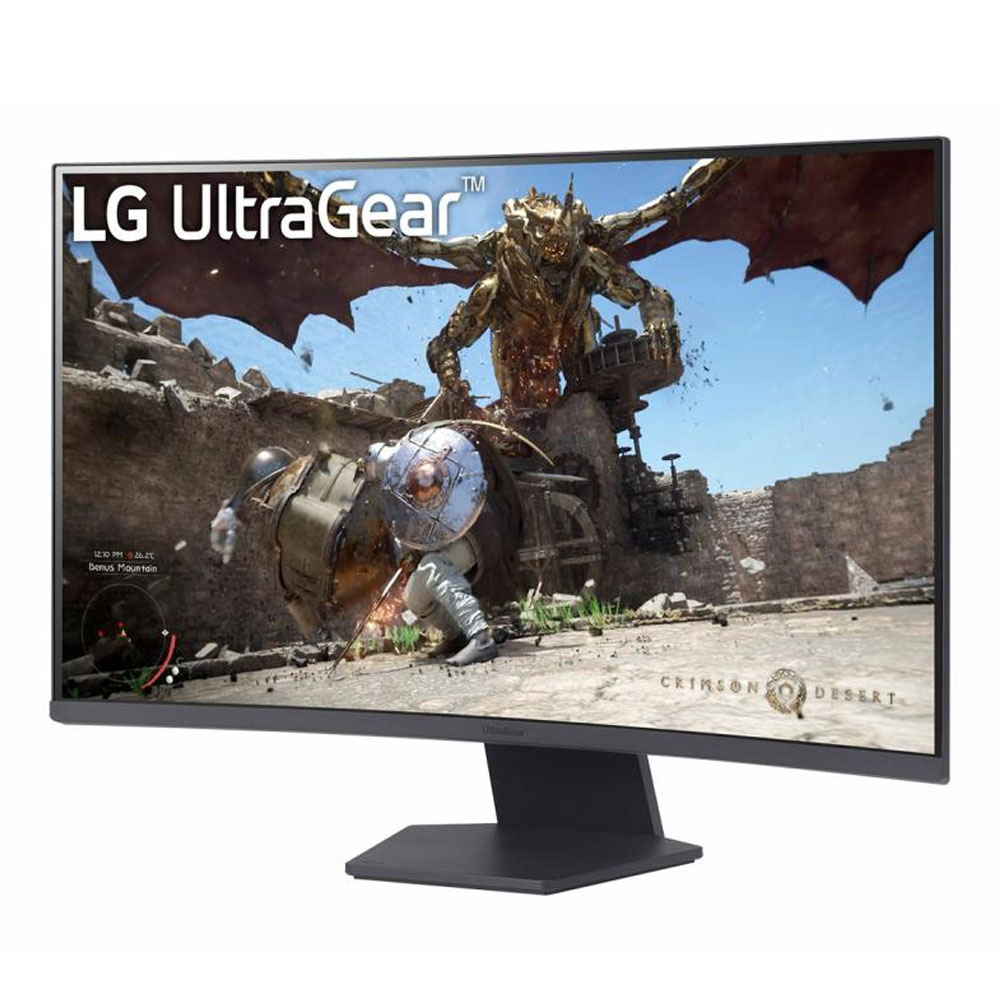 LG UltraGear 32GS60QC-B 80 cm (32 Zoll) Curved-Gaming-Monitor