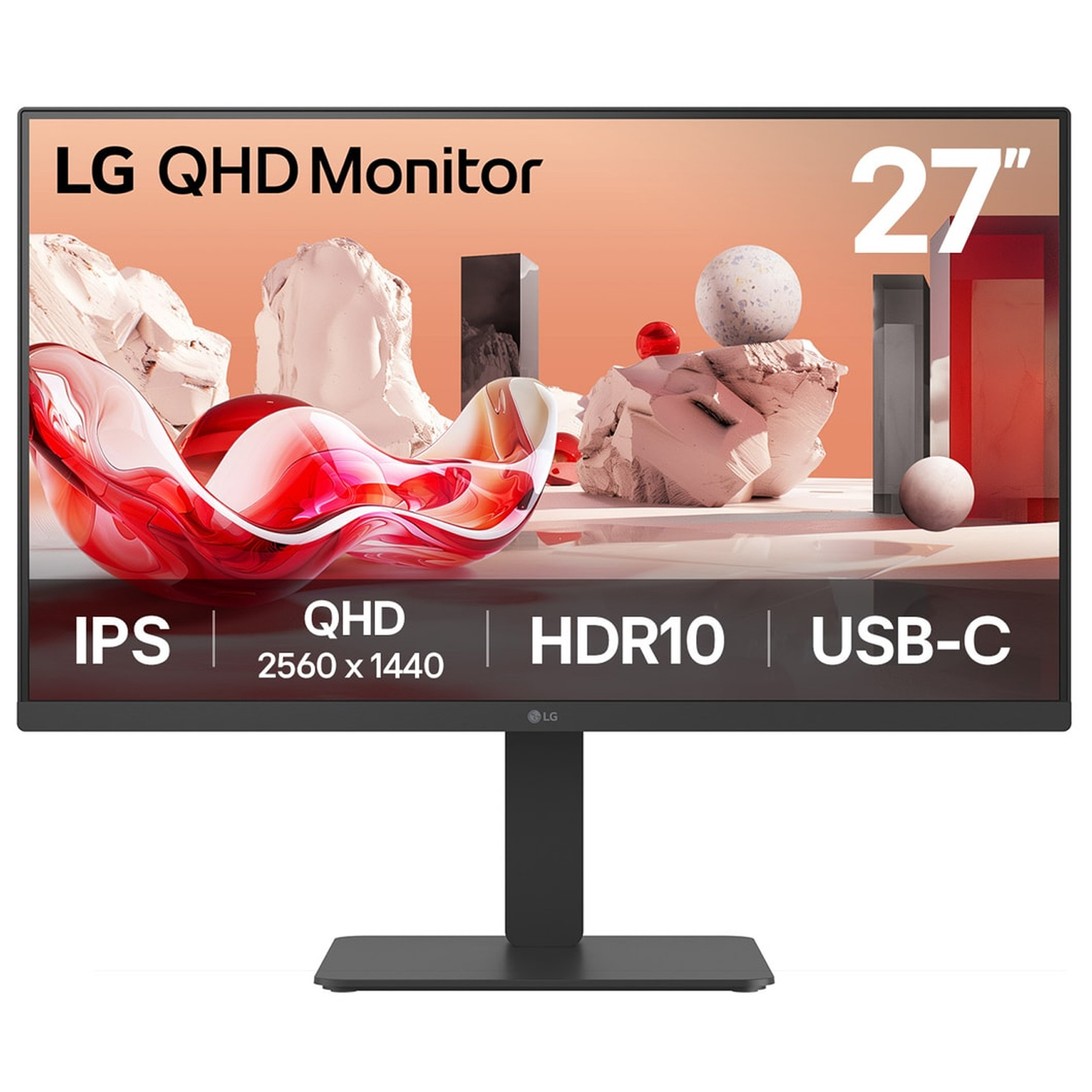 LG 27BA65QB-B 68,4 cm (27 Zoll) LED-Monitor