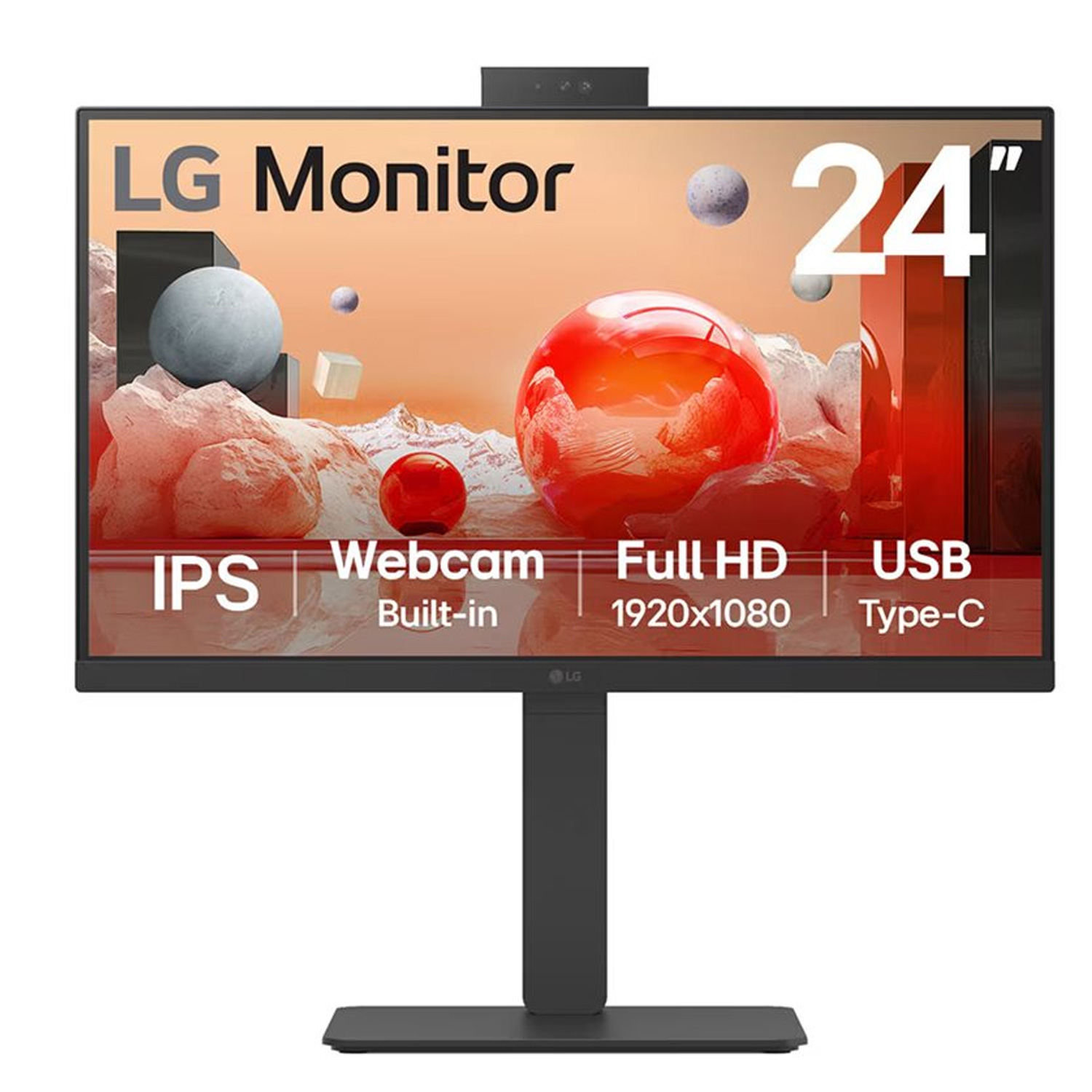 LG BA850 Series 24BA850-B 61 cm (24 Zoll) LED-Monitor