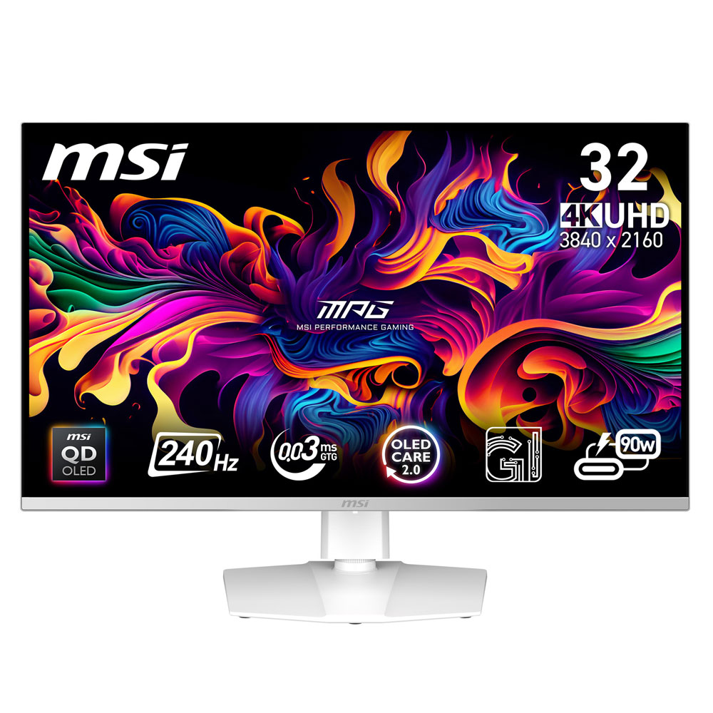 MSI MPG 321URXWDE QD-OLED 80 cm (31,5 Zoll) 4K-OLED-Monitor