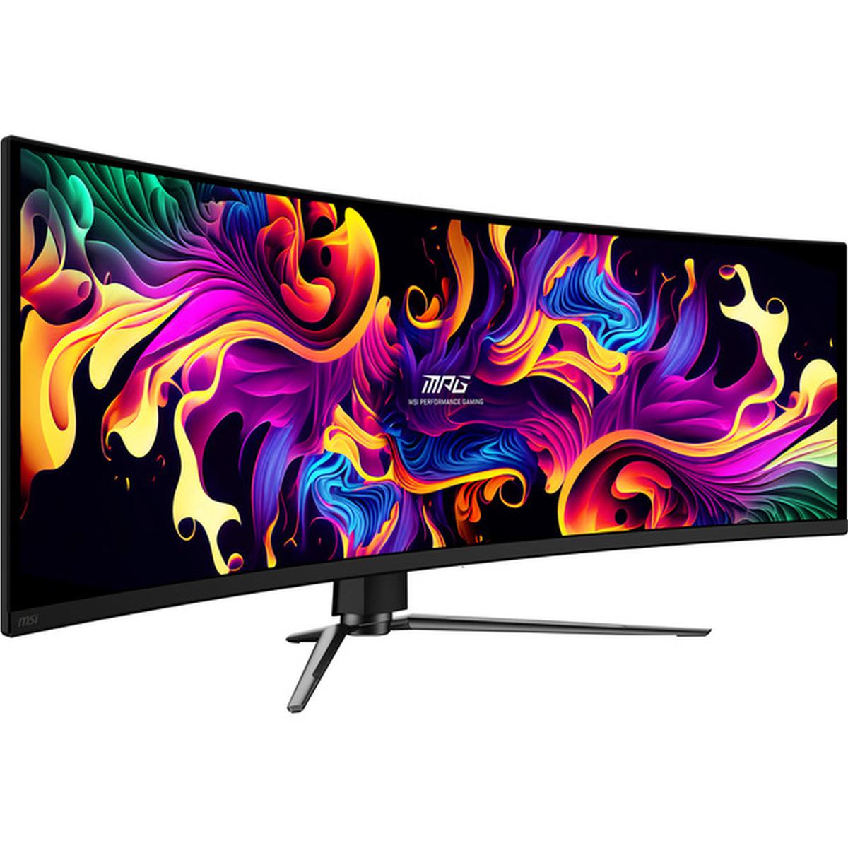 MSI MPG 491CQPXDE 124,5 cm (49 Zoll) OLED-Curved-Gaming-Monitor