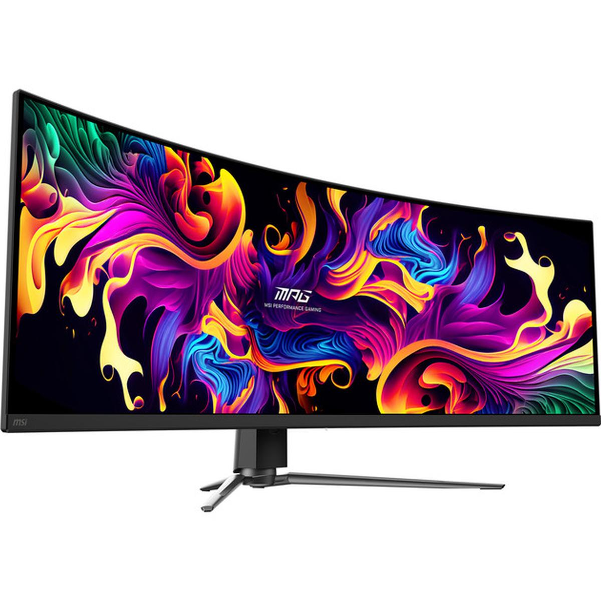 MSI MPG 491CQPXDE 124,5 cm (49 Zoll) OLED-Curved-Gaming-Monitor