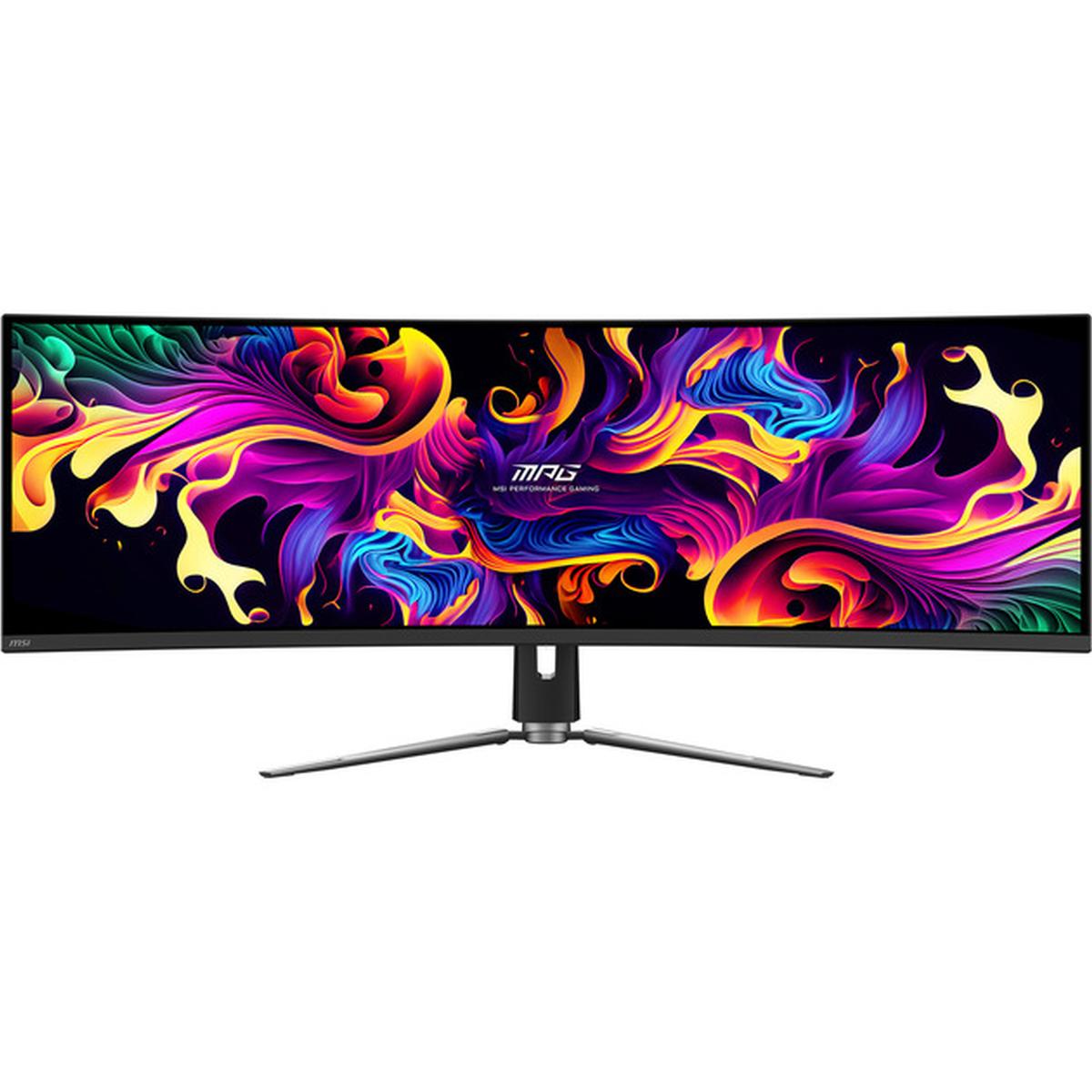MSI MPG 491CQPXDE 124,5 cm (49 Zoll) OLED-Curved-Gaming-Monitor