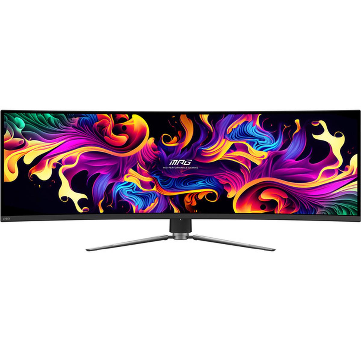 MSI MPG 491CQPXDE 124,5 cm (49 Zoll) OLED-Curved-Gaming-Monitor
