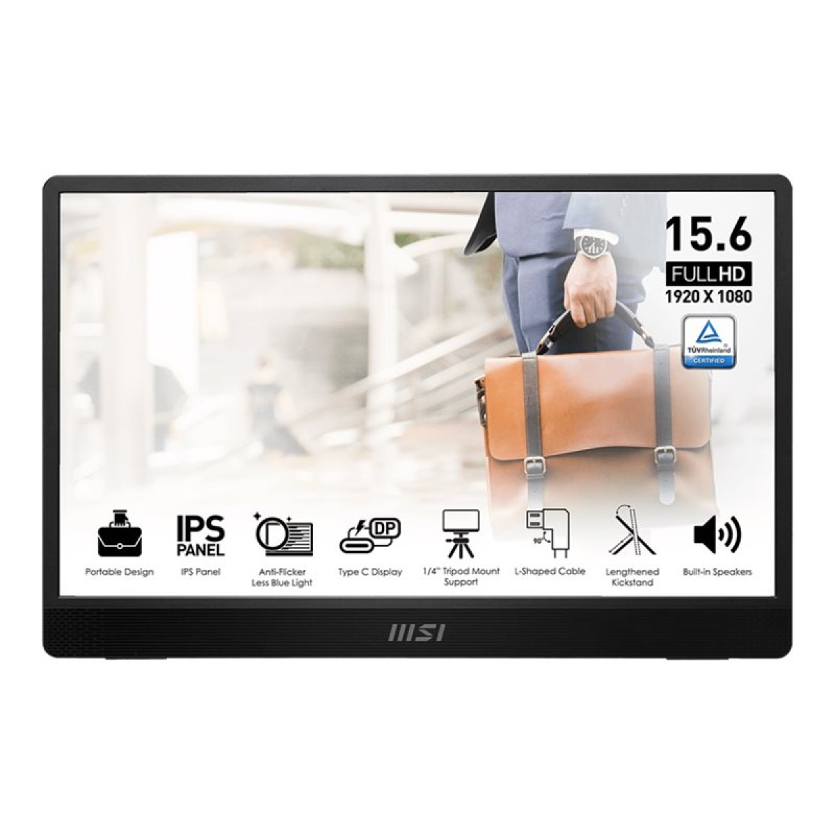 MSI Pro MP161DE E2 39,6 cm (15,6 Zoll) LED-Monitor