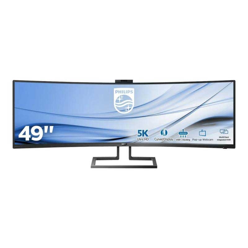 Philips 499P9H 124 cm (48,8 Zoll) Curved-UltraWide-LED-Monitor