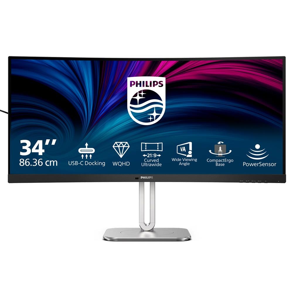 Philips 34B2U5600C 86,4 cm (34 Zoll) Curved-LED-Monitor (2. Wahl)