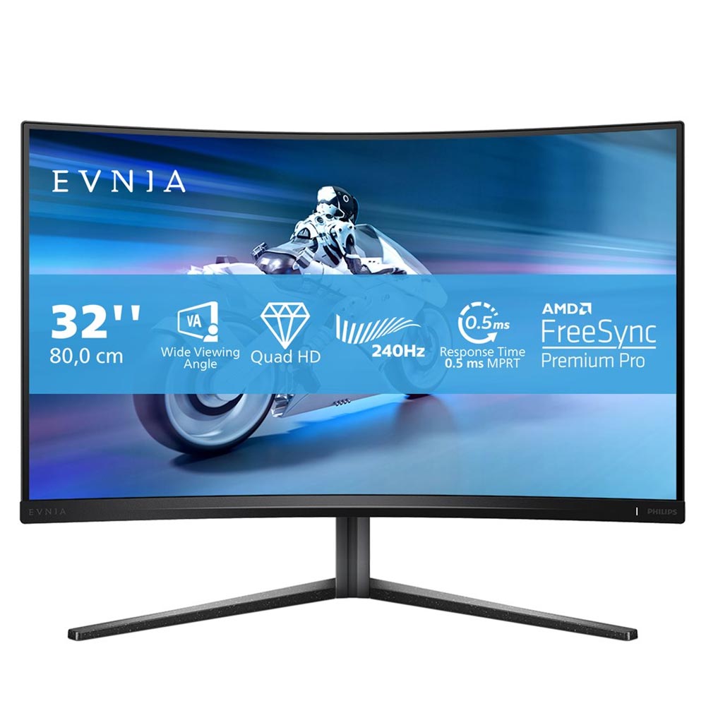 Philips Evnia 32M2C5500W 81,3 cm (32 Zoll) Curved-Gaming-Monitor