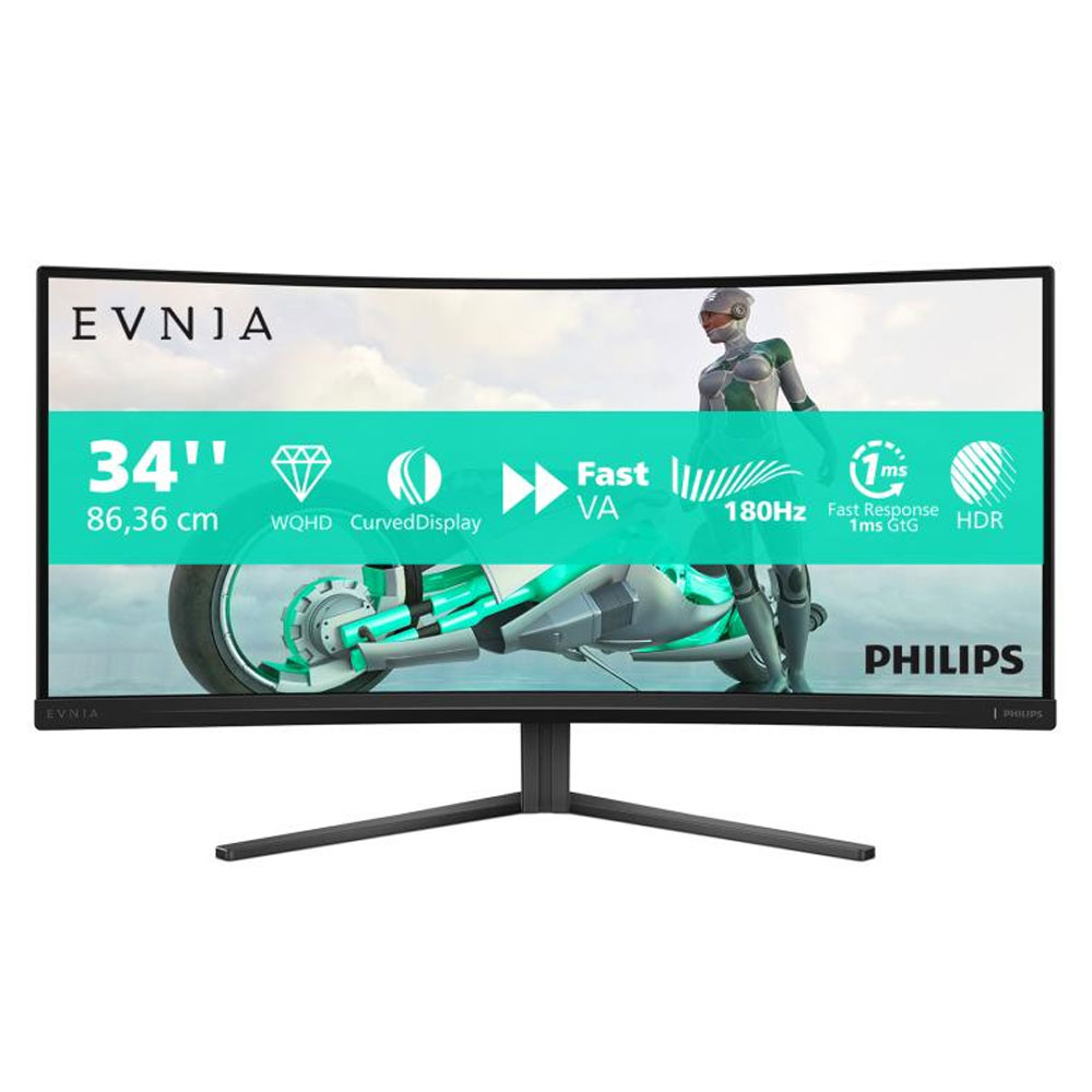 Philips Evnia 34M2C3500L 81,3 cm (32 Zoll) Curved-Gaming-Monitor