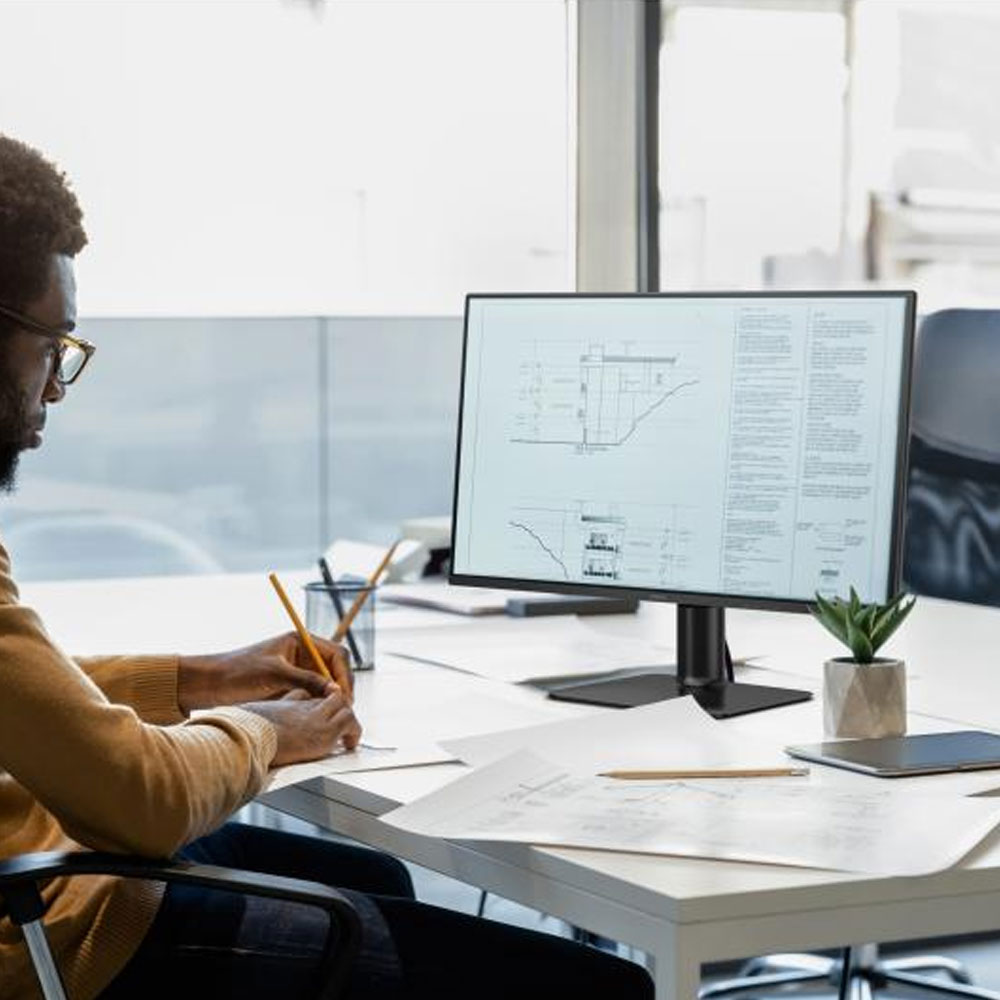 Philips 27E2N2500 68,6 cm (27 Zoll) LED-Monitor schwarz/rot