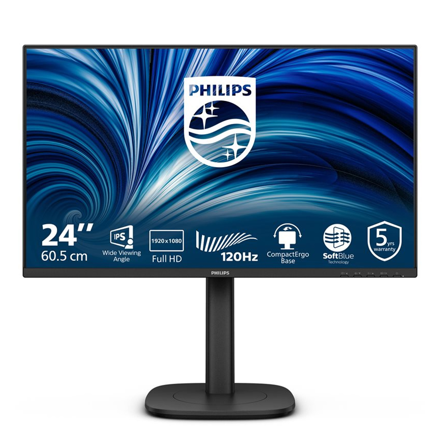 Philips 24B2N3200J 60,5 cm (24 Zoll) LED-Monitor
