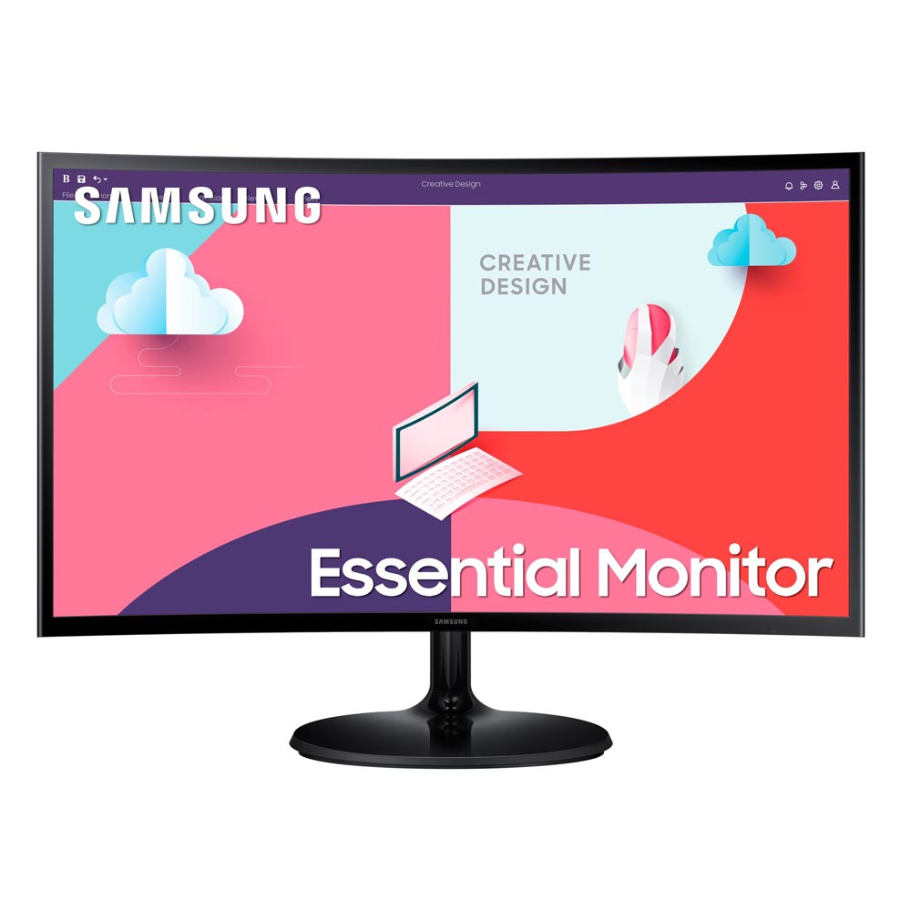 Samsung S27C364EAU S36C Series 68 cm (27 Zoll) Curved-LED-Monitor