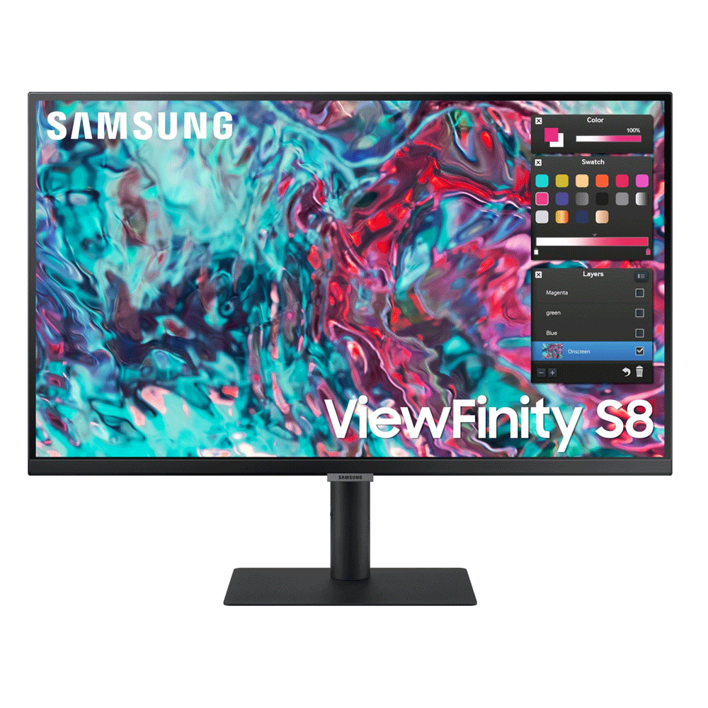 Samsung ViewFinity S8 S27B800TGU S80TB Series 68 cm (27 Zoll) 4K-LED-Monitor