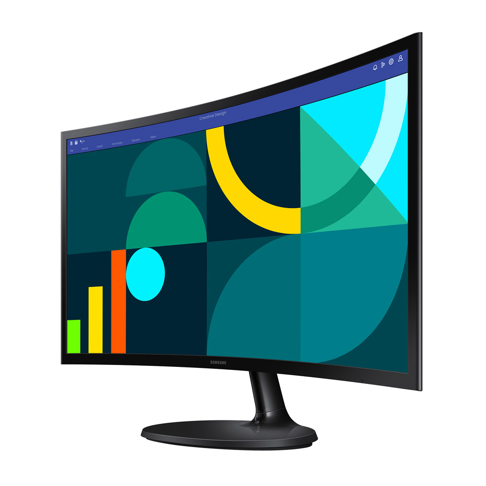 Samsung S24D364GAU S36GD Series 61 cm (24 Zoll) Curved-LED-Monitor