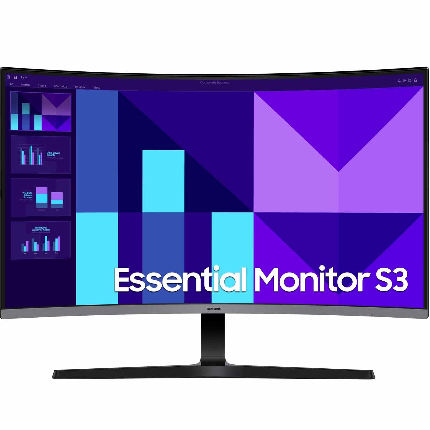 Samsung Essential S3 S39GD 81,3 cm (32 Zoll) Curved-LED-Monitor