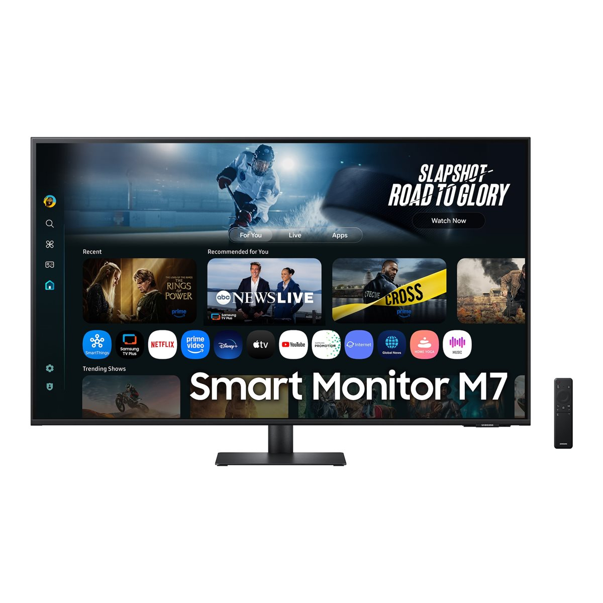 Samsung M70F S43FM700UU 109,2 cm (43 Zoll) 4K-LED-Monitor