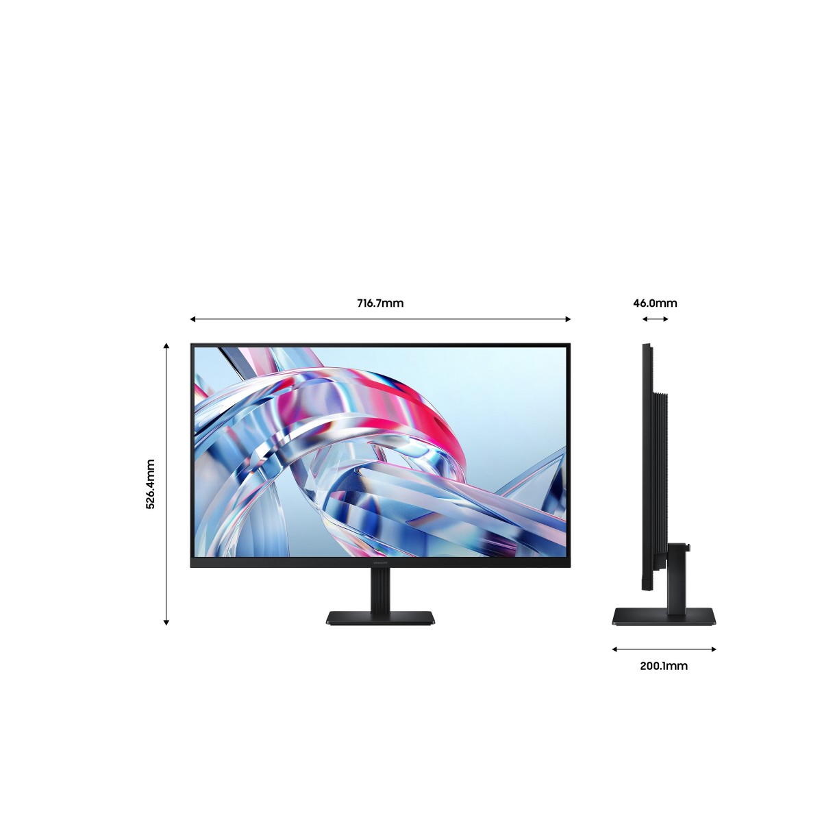 Samsung ViewFinity S7 S32H700EAU 81,3 cm (32 Zoll) 4K-LED-Monitor