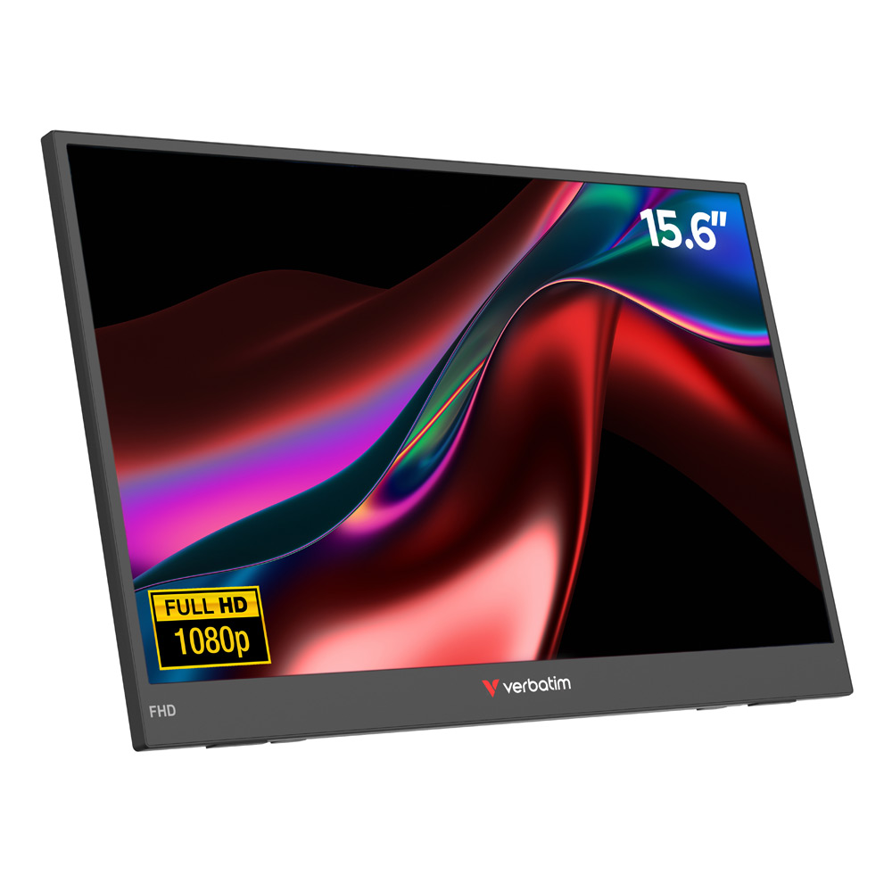 Verbatim Portable Monitor 39,6 cm (15,6 Zoll) LED-Monitor