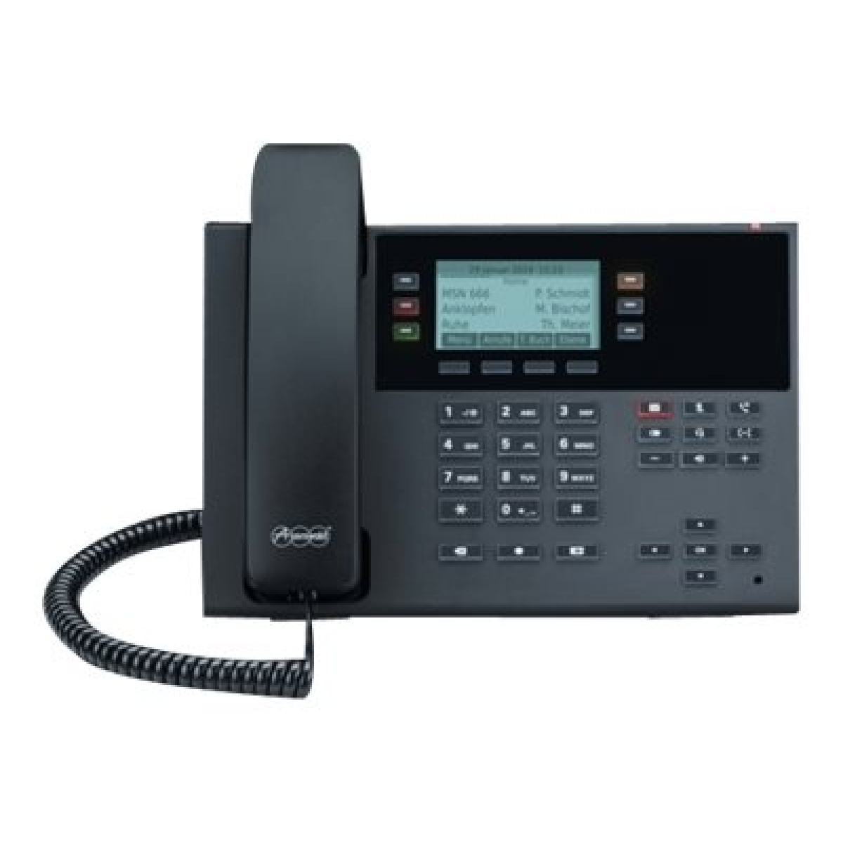Auerswald COMfortel D-210 Telefon schwarz