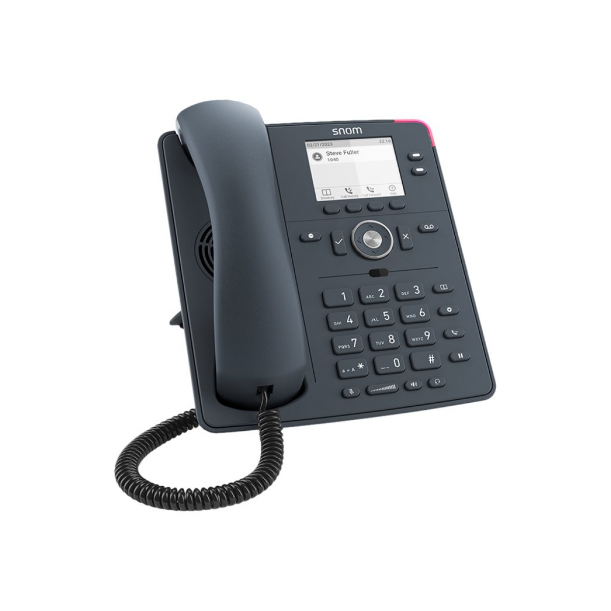 Snom D140 IP-Telefon schiefergrau