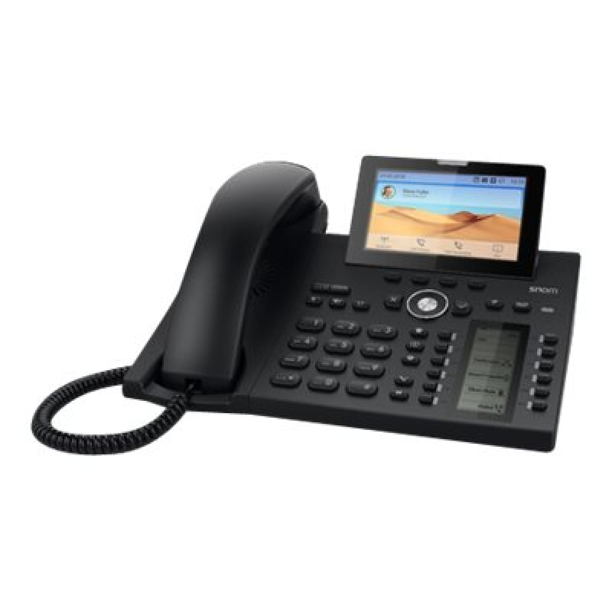 Snom D385N IP-Telefon schwarz