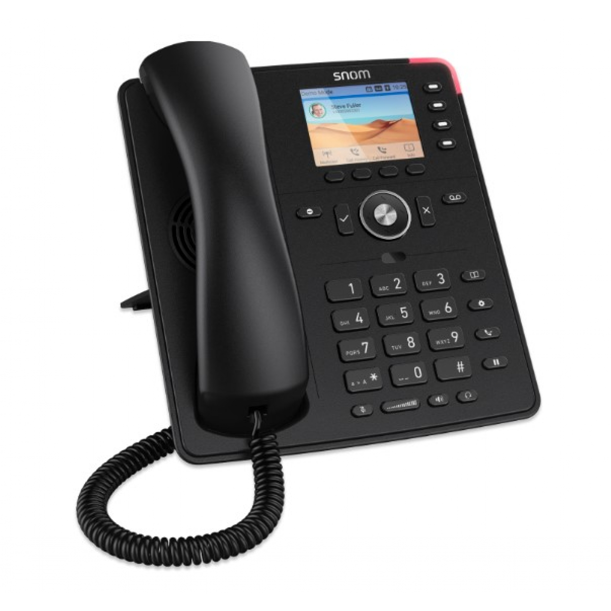 Snom D713 IP-Telefon schwarz