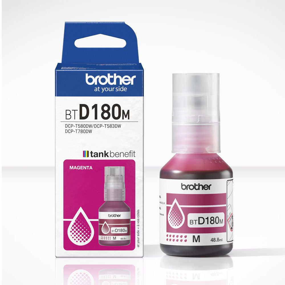 Brother BTD180M Tintenflasche magenta