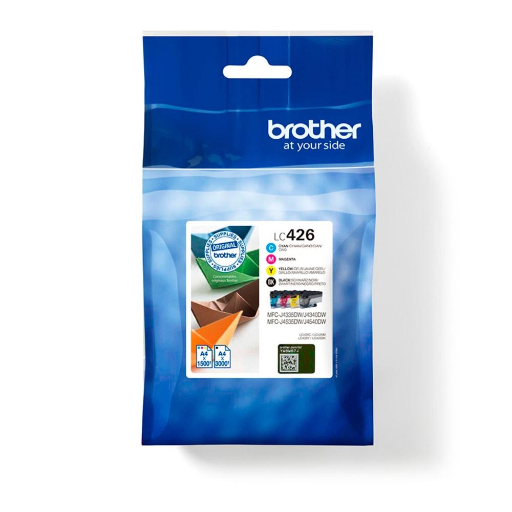 Brother LC426 Multipack schwarz + farbe