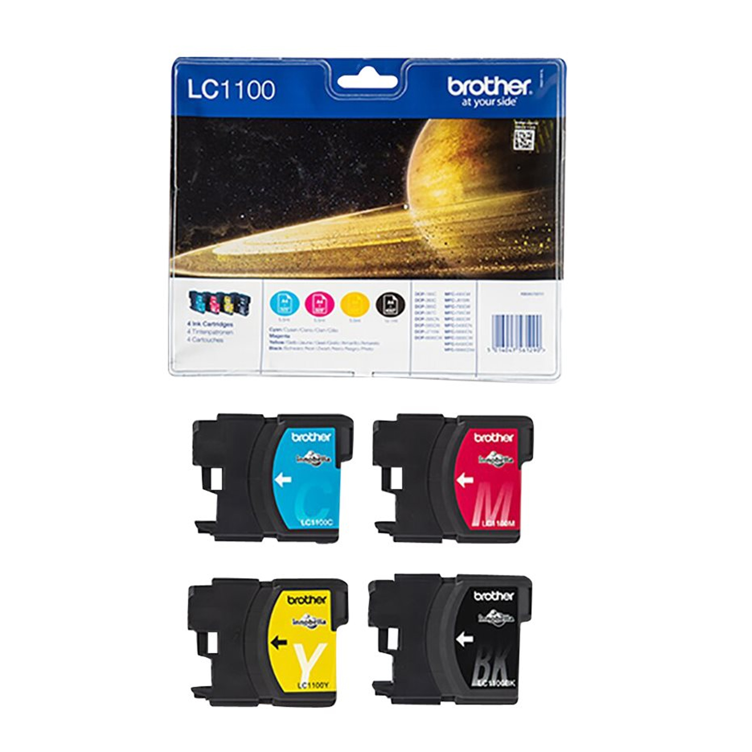 Brother LC-1100 Tintenpatronen Multipack