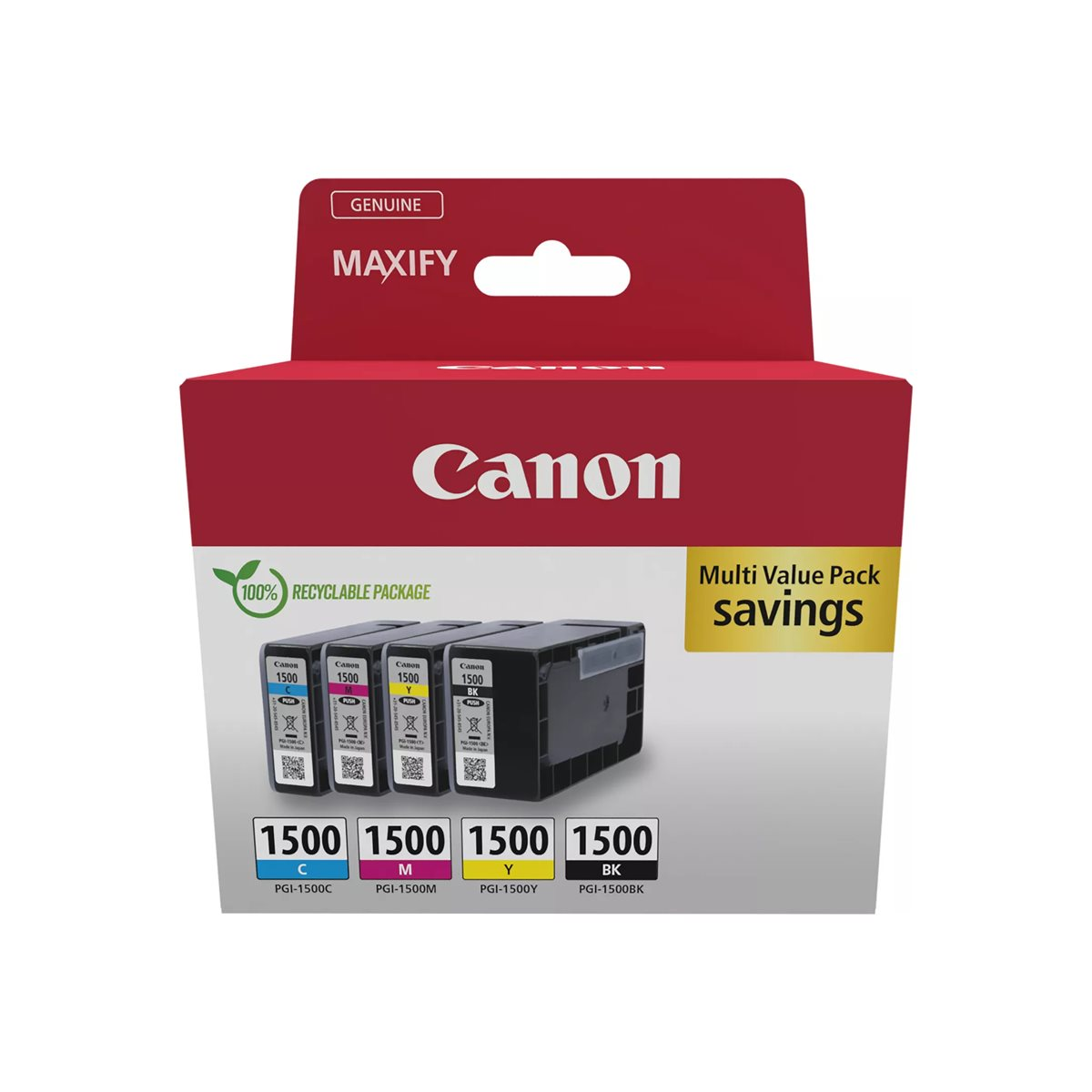 Canon PGI-1500 Multipack Tintenpatronen farbig