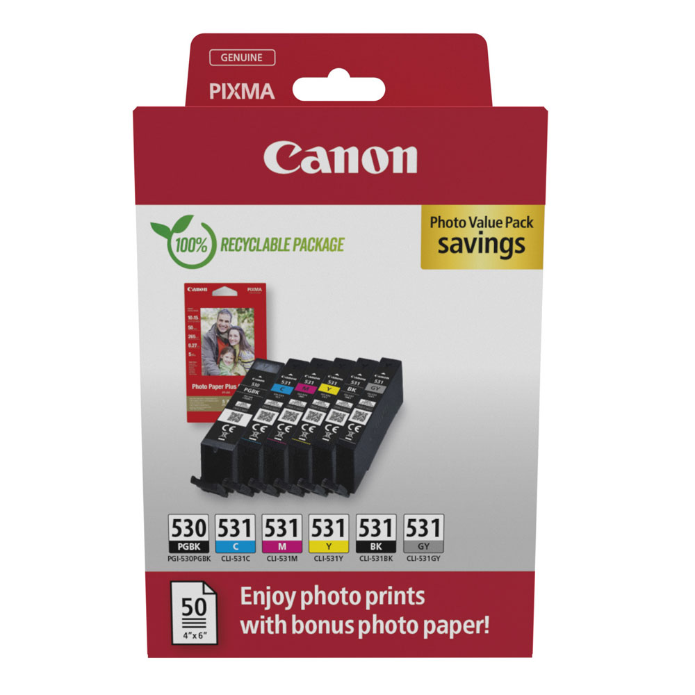 Canon PGI-530/CLI-531 Multipack 6er-Pack