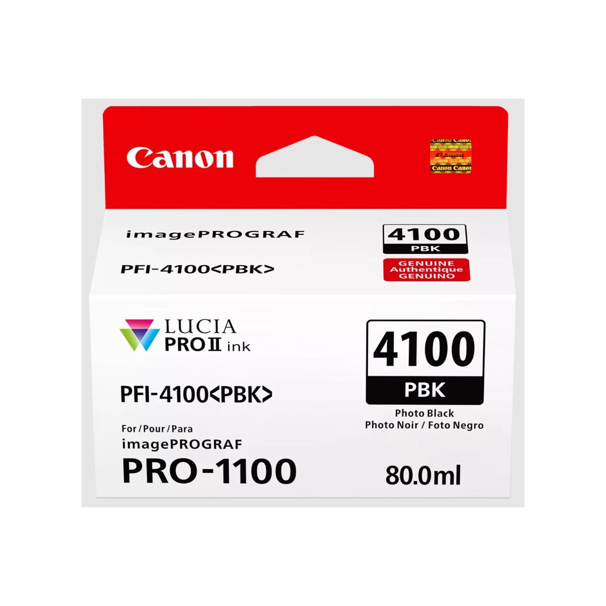 Canon PFI-4100PBK Tintenpatrone foto-schwarz