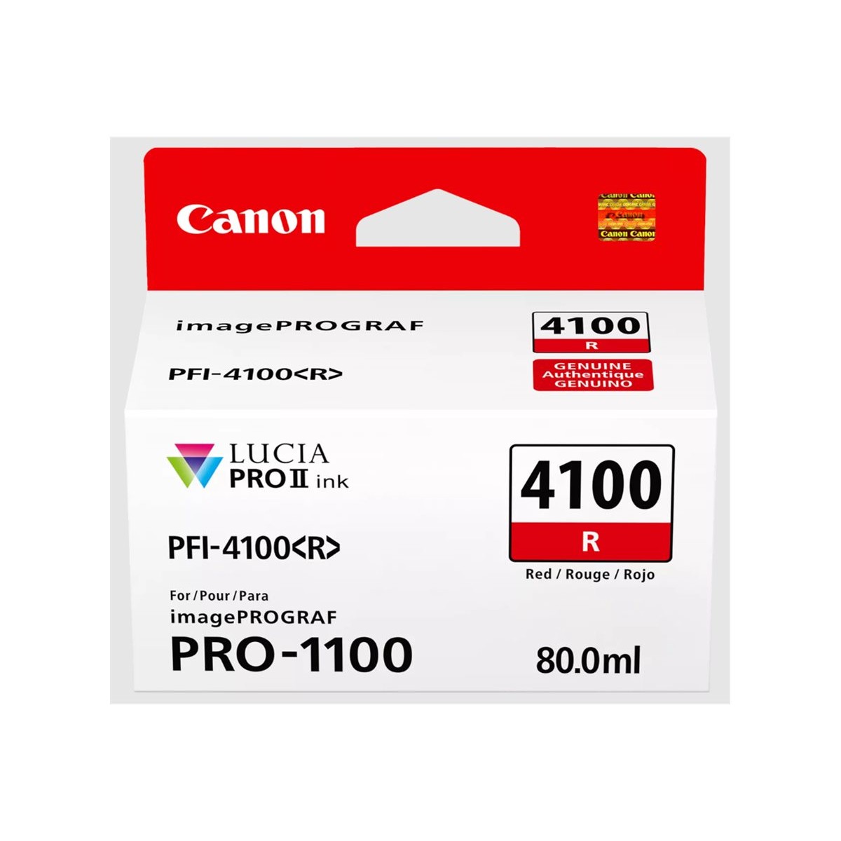 Canon PFI-4100R Tintenpatrone rot