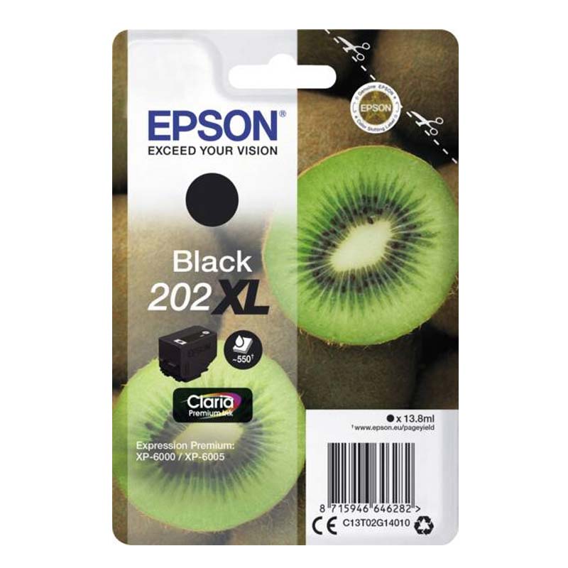 Epson C13T02G14010 Tintenpatrone schwarz