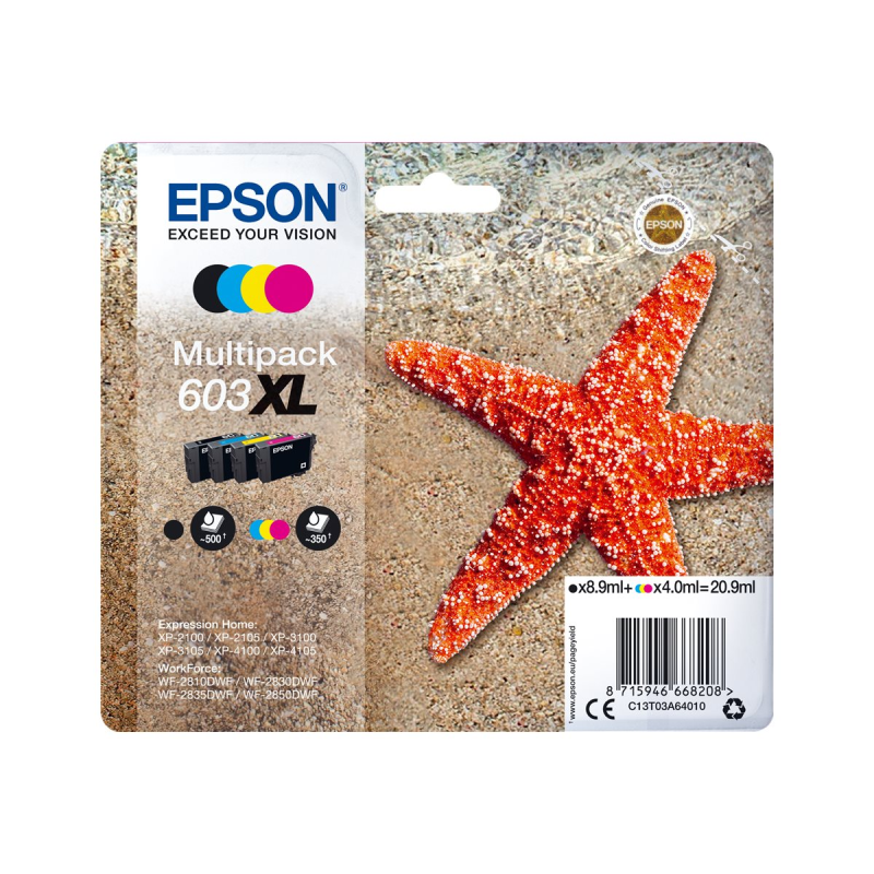 Epson 603XL Tintenpatronen Multipack
