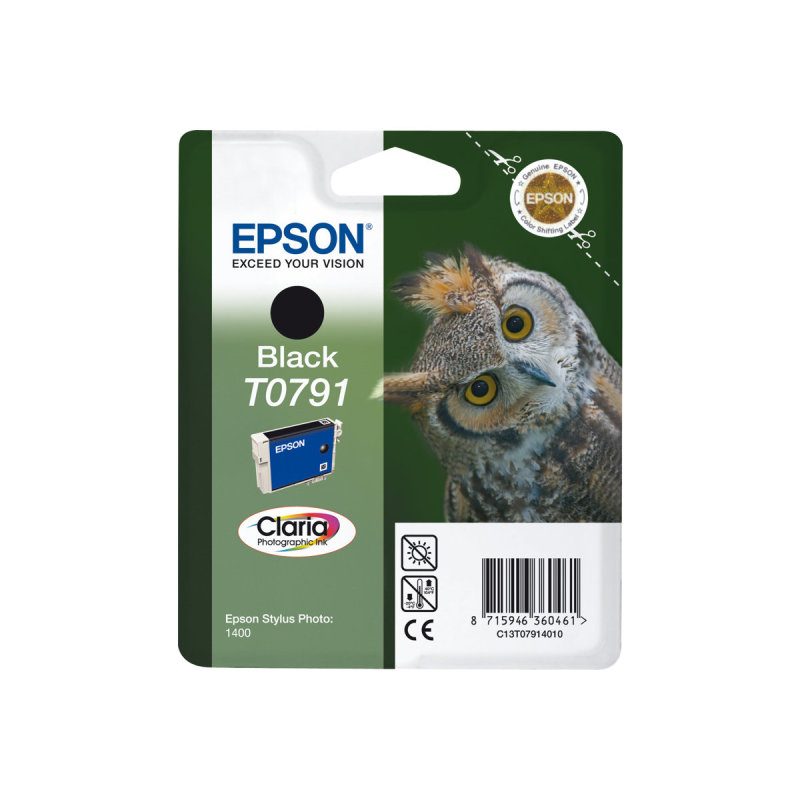 Epson T0791 Tintenpatrone schwarz