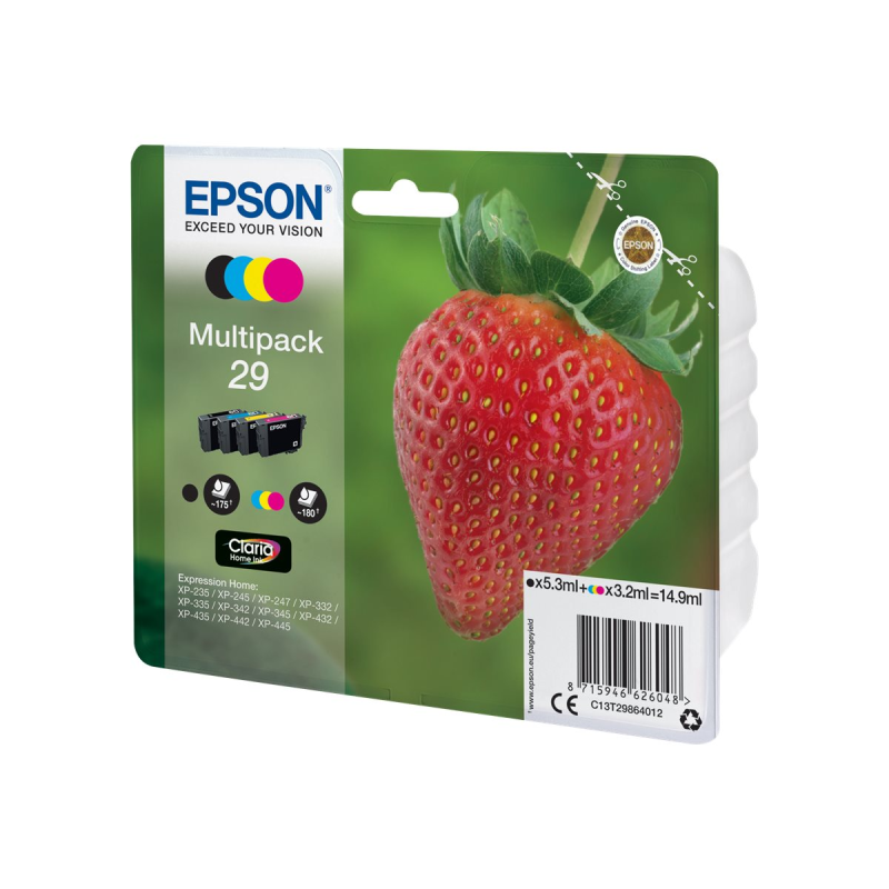 Epson No.29 Tintenpatrone Multipack farbig