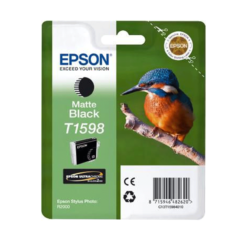 Epson T1598 Tintenpatrone matt schwarz