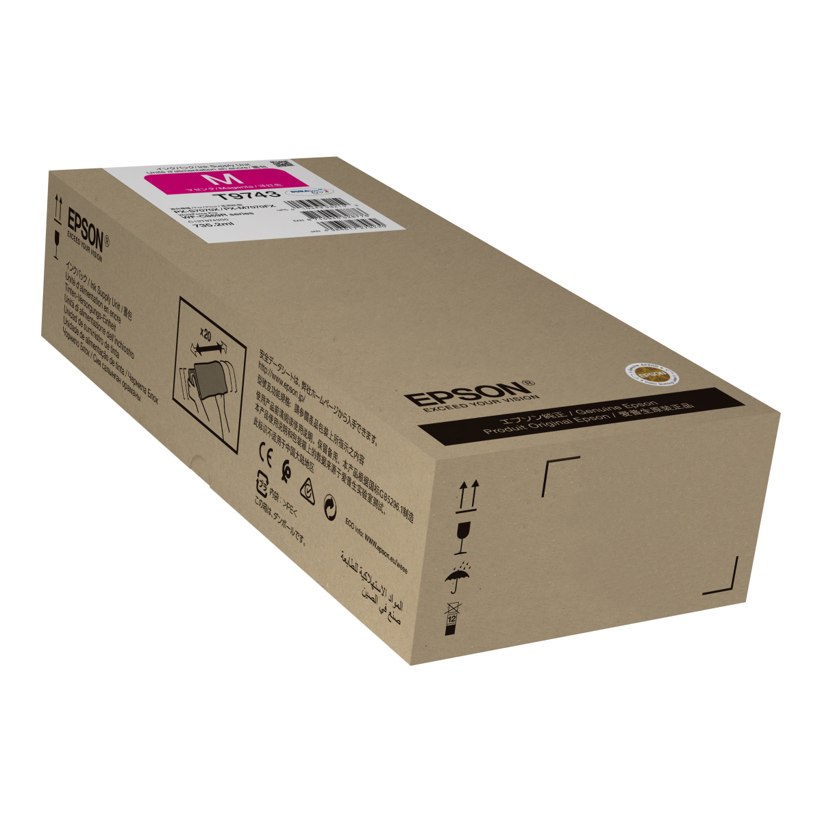 Epson T9743 Tintenpatrone magenta XXL