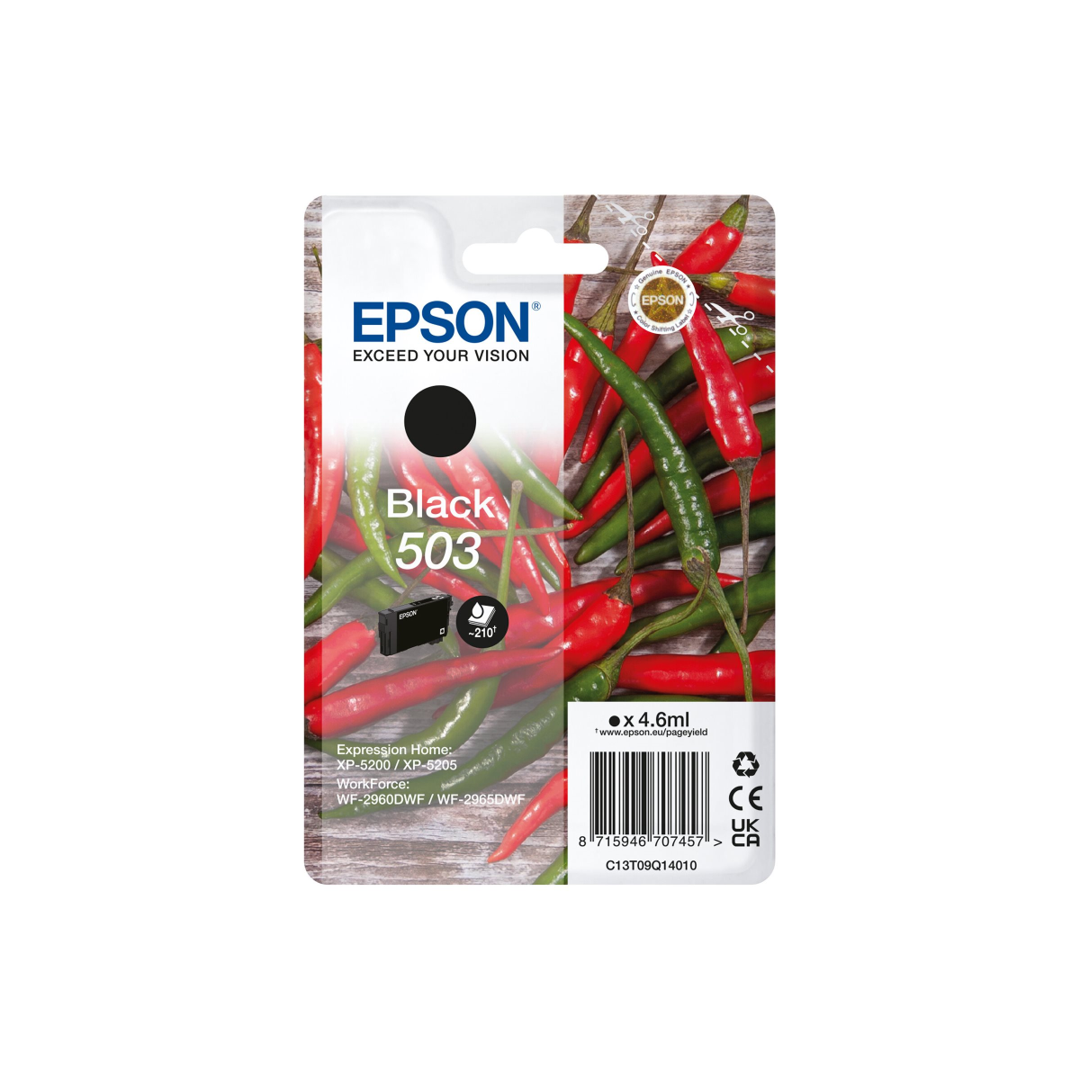 Epson 503 Tintenpatrone schwarz