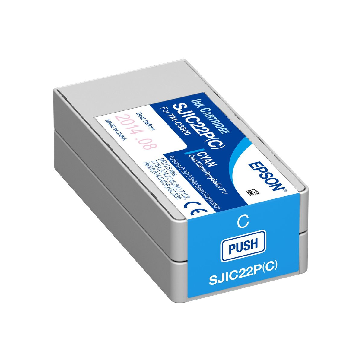 Epson SJIC36PC Tintenpatrone cyan