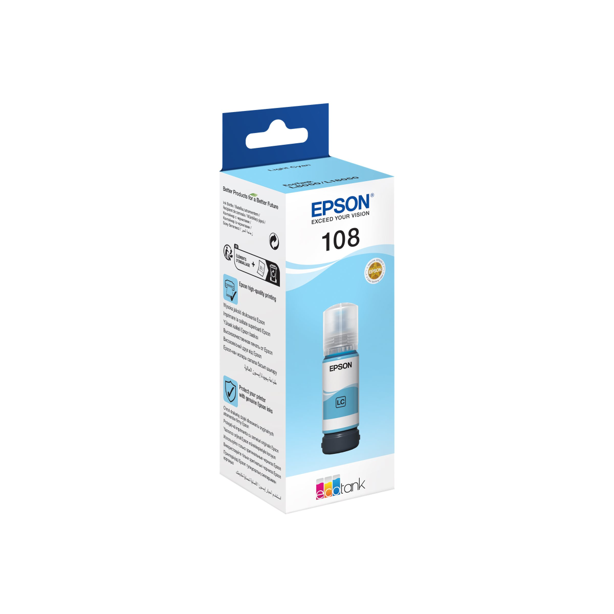 Epson 108 Tintenpatrone hellcyan