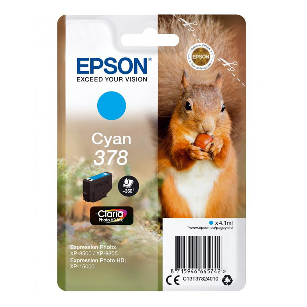 Epson 378 Tintenpatrone cyan