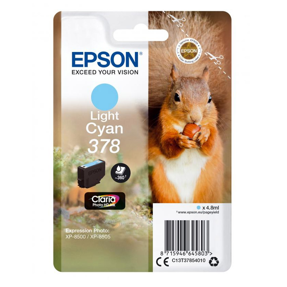 Epson 378 Tintenpatrone hellcyan